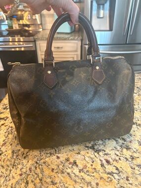 Louis Vuitton Brown Monogram Satchel